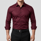 Maqiato | Slim fit breathable dress shirt