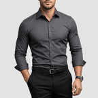 Maqiato | Slim fit breathable dress shirt