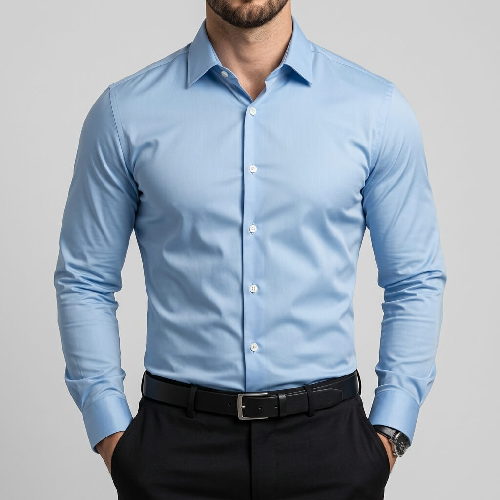 Maqiato | Slim fit breathable dress shirt
