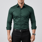 Maqiato | Slim fit breathable dress shirt