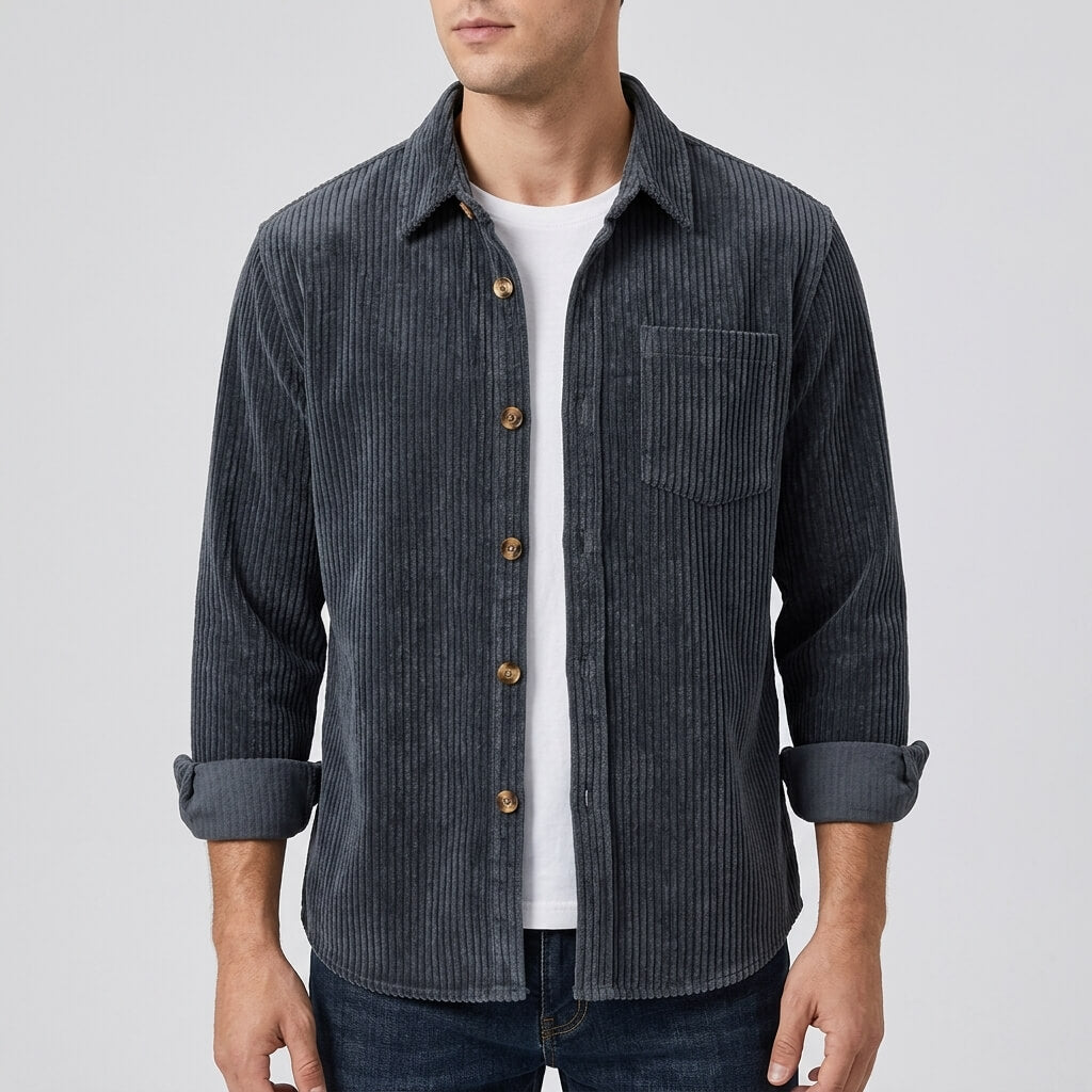 Maqiato | Relaxed fit corduroy shirt