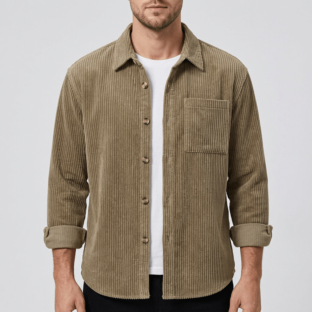 Maqiato | Relaxed fit corduroy shirt