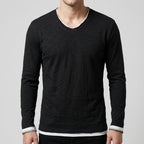 Maqiato | Lightweight long sleeved shirt with V-neck design