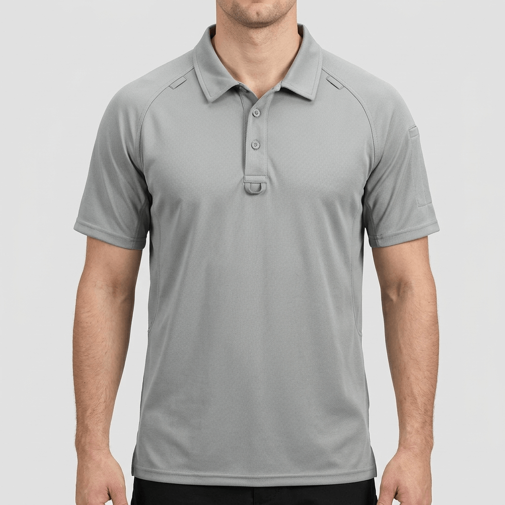 Maqiato | Structured collar tactical polo shirt