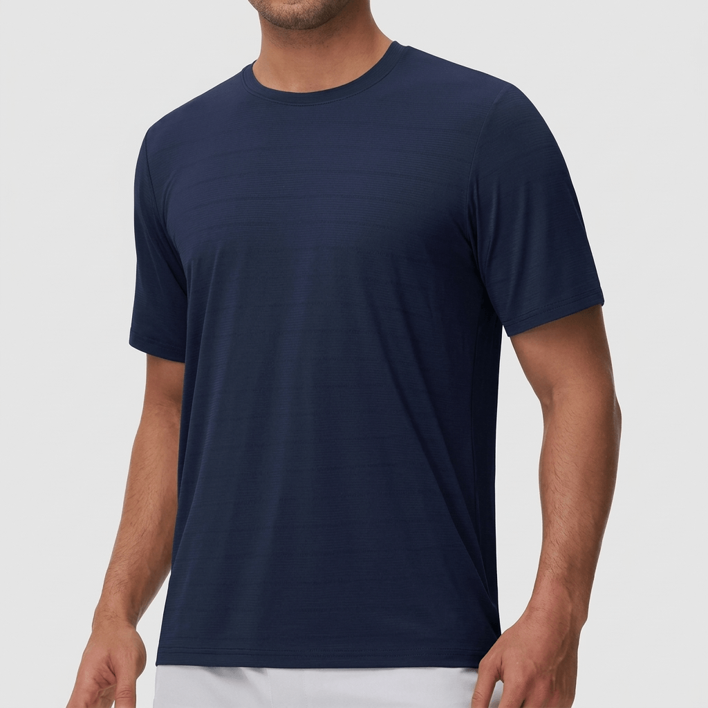 Maqiato | Soft nylon blend crew neck t shirt