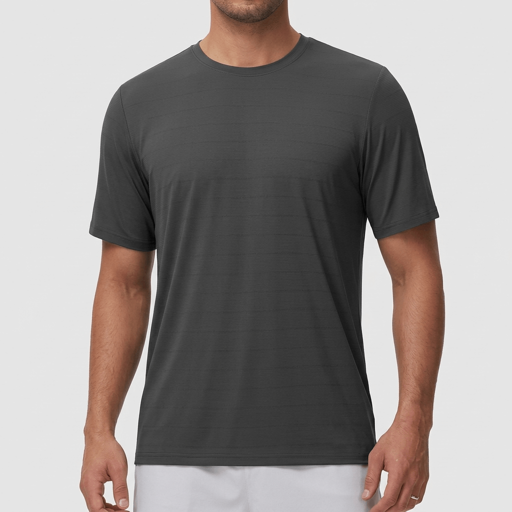 Maqiato | Soft nylon blend crew neck t shirt