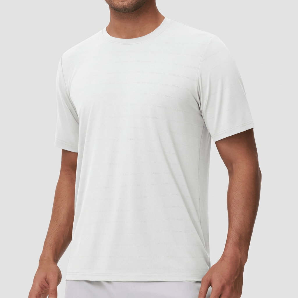 Maqiato | Soft nylon blend crew neck t shirt
