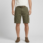 Maqiato | Cargo shorts with adjustable waist and multi-pocket design