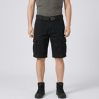 Maqiato | Cargo shorts with adjustable waist and multi-pocket design