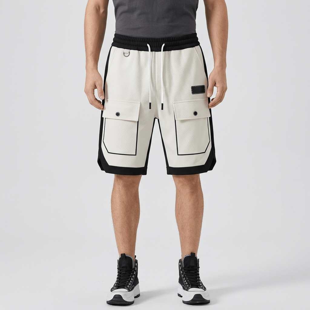 Maqiato | Two-color lightweight summer shorts