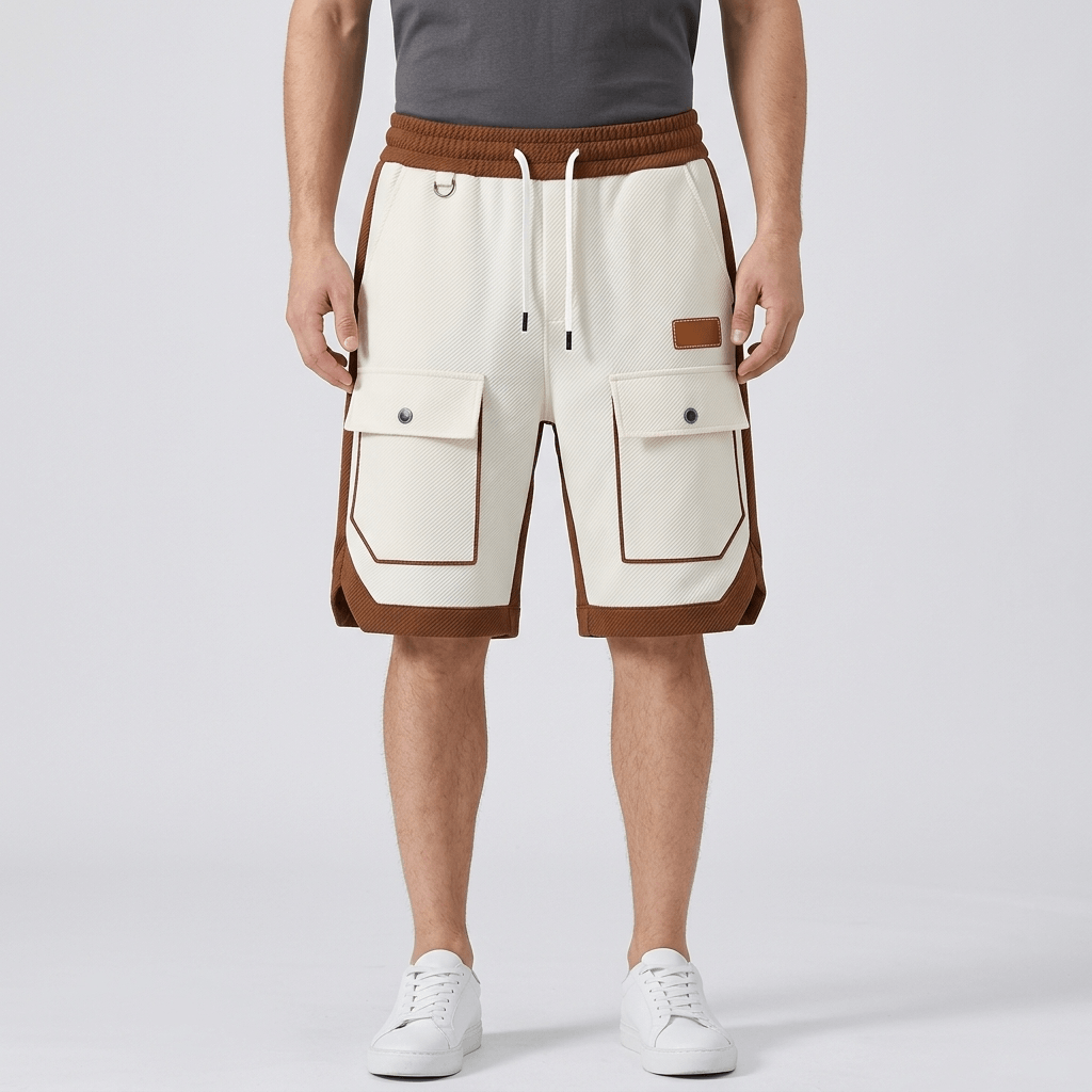 Maqiato | Two-color lightweight summer shorts