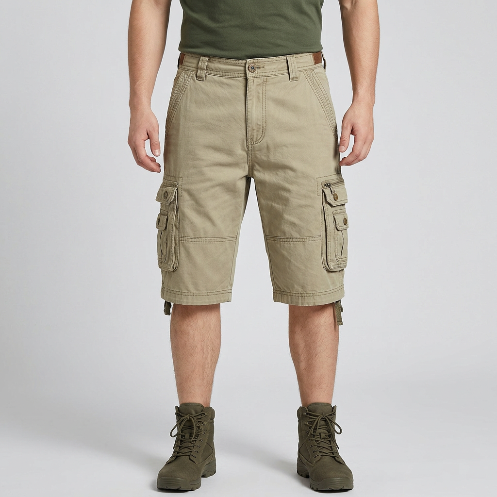 Maqiato | Lightweight ripstop cargo shorts