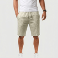 Maqiato | Slim fit linen blend shorts