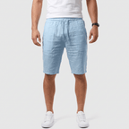 Maqiato | Slim fit linen blend shorts