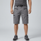Maqiato | Structured fit tactical cargo shorts with flexible waistband