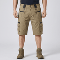 Maqiato | Structured fit tactical cargo shorts with flexible waistband