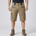 Maqiato | Structured fit tactical cargo shorts with flexible waistband