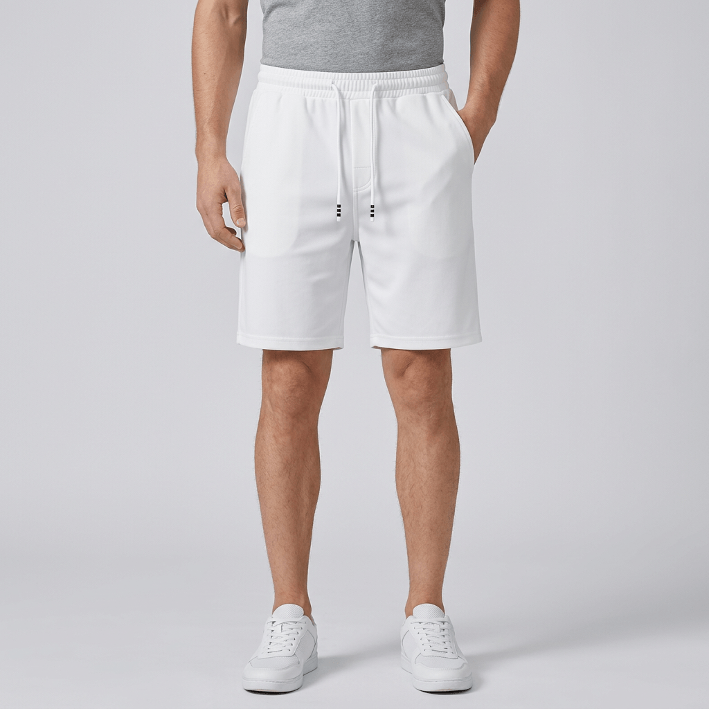 Maqiato | Lightweight polyester shorts with elastic waist and side pockets