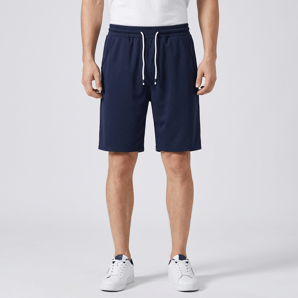 Maqiato | Lightweight polyester shorts with elastic waist and side pockets