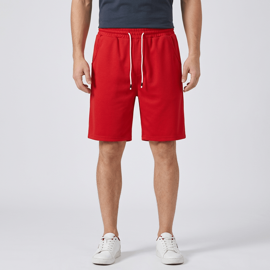 Maqiato | Lightweight polyester shorts with elastic waist and side pockets