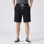 Maqiato | Lightweight polyester shorts with elastic waist and side pockets