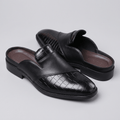 Maqiato | Textured slip-on mule shoes