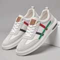 Maqiato | Suede and leather low-top sneakers