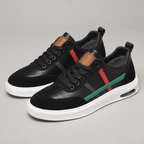 Maqiato | Suede and leather low-top sneakers