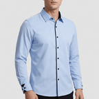 Maqiato | Slim fit stylish dress shirt with contrast details