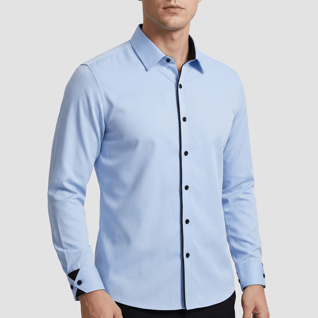 Maqiato | Slim fit stylish dress shirt with contrast details