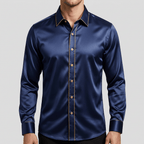 Maqiato | Contrast trim long sleeve shirt