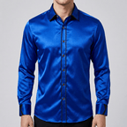 Maqiato | Contrast trim long sleeve shirt