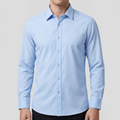 Maqiato | Structured fit white long sleeve shirt
