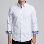 Maqiato | Contrast patterned dress shirt