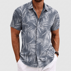 Maqiato | Palm jacquard shirt
