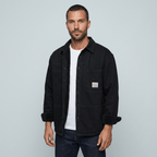 Maqiato | Men's Regular Fit Fleece-Lined Cargo Shirt