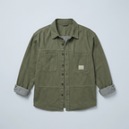 Maqiato | Men's Regular Fit Fleece-Lined Cargo Shirt