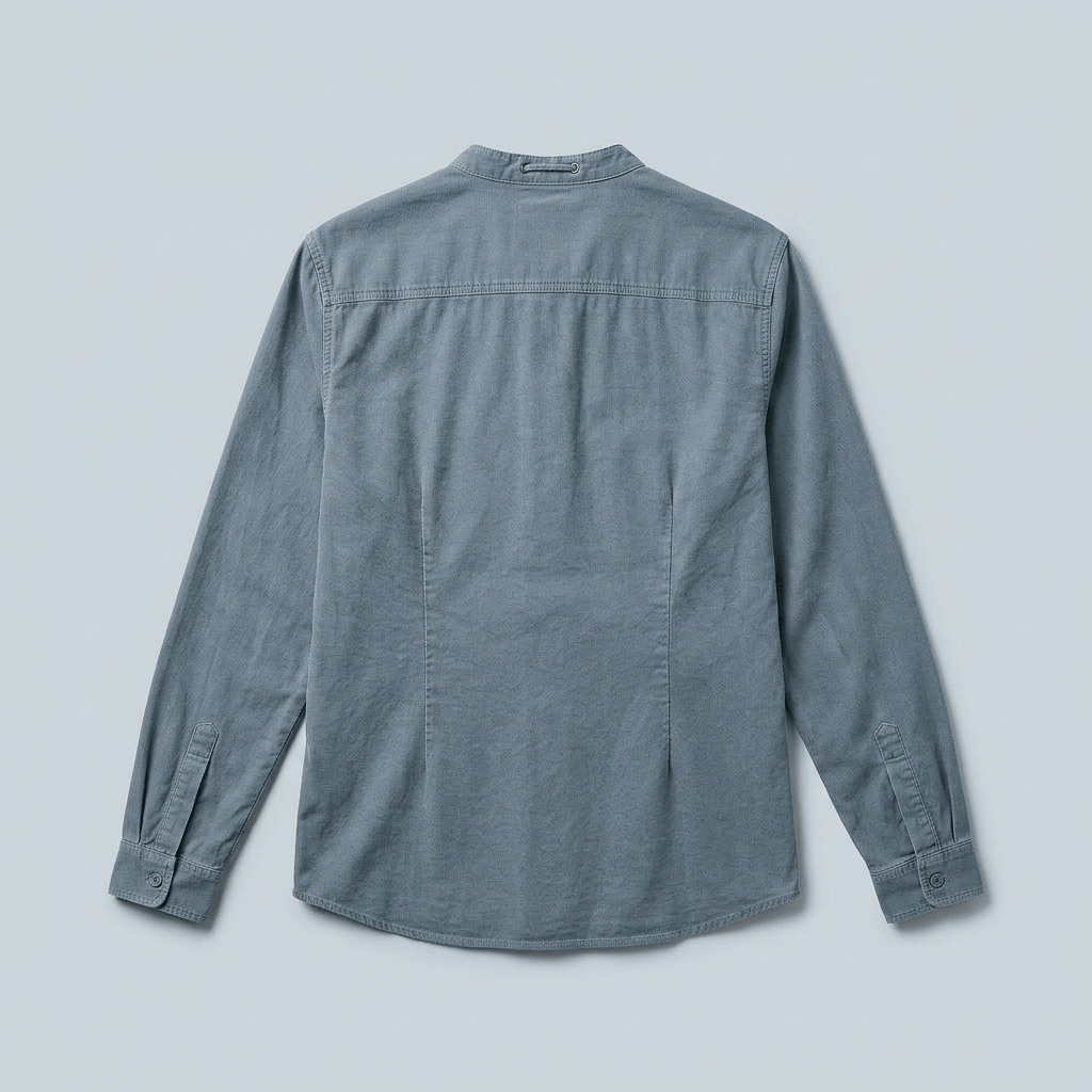 Maqiato | Men's Relaxed Lace-Up Shirt