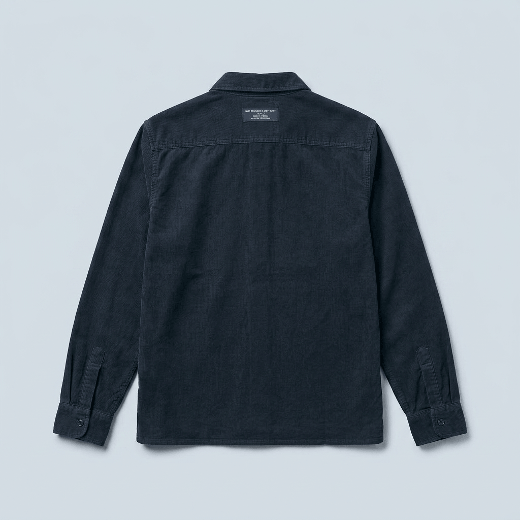 Maqiato | Men's Relaxed Cotton Linen Popover Shirt