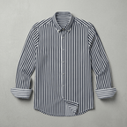 Maqiato | Men's Slim Fit Striped Cotton Shirt