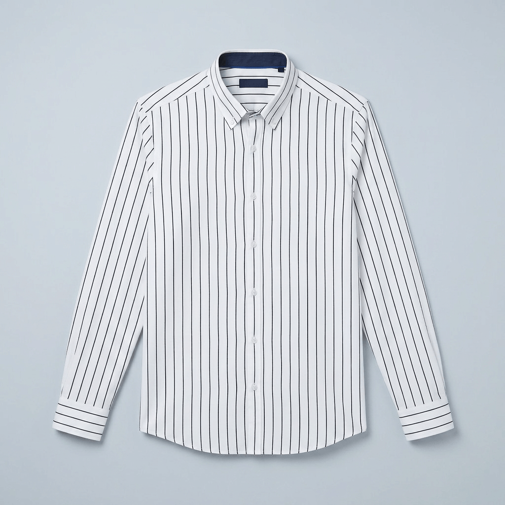 Maqiato | Men's Slim Fit Striped Cotton Shirt