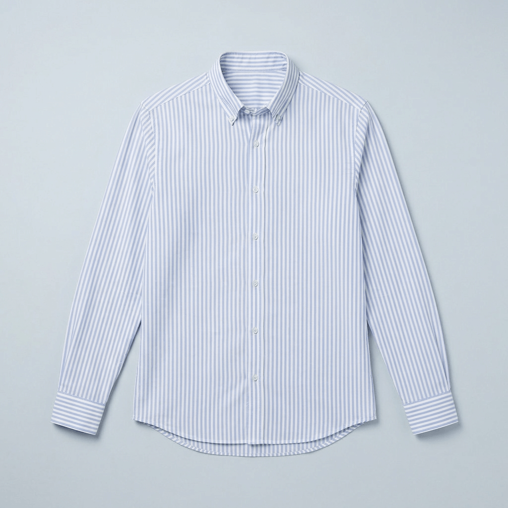 Maqiato | Men's Slim Fit Striped Cotton Shirt