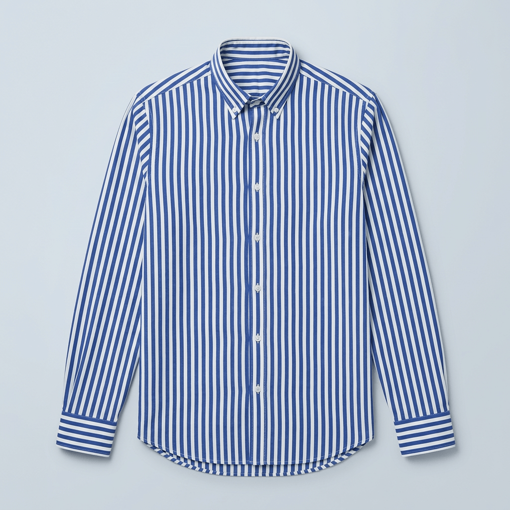 Maqiato | Men's Slim Fit Striped Cotton Shirt