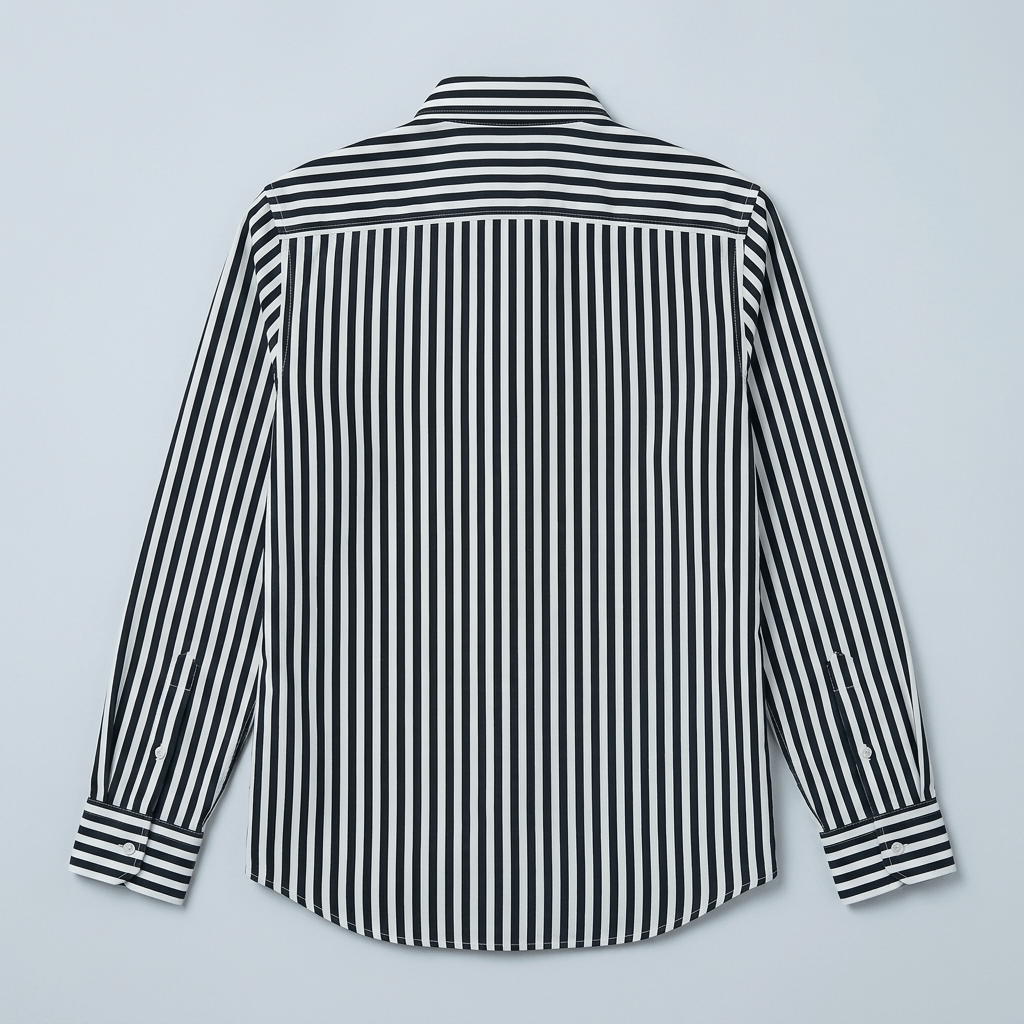 Maqiato | Men's Slim Fit Striped Cotton Shirt