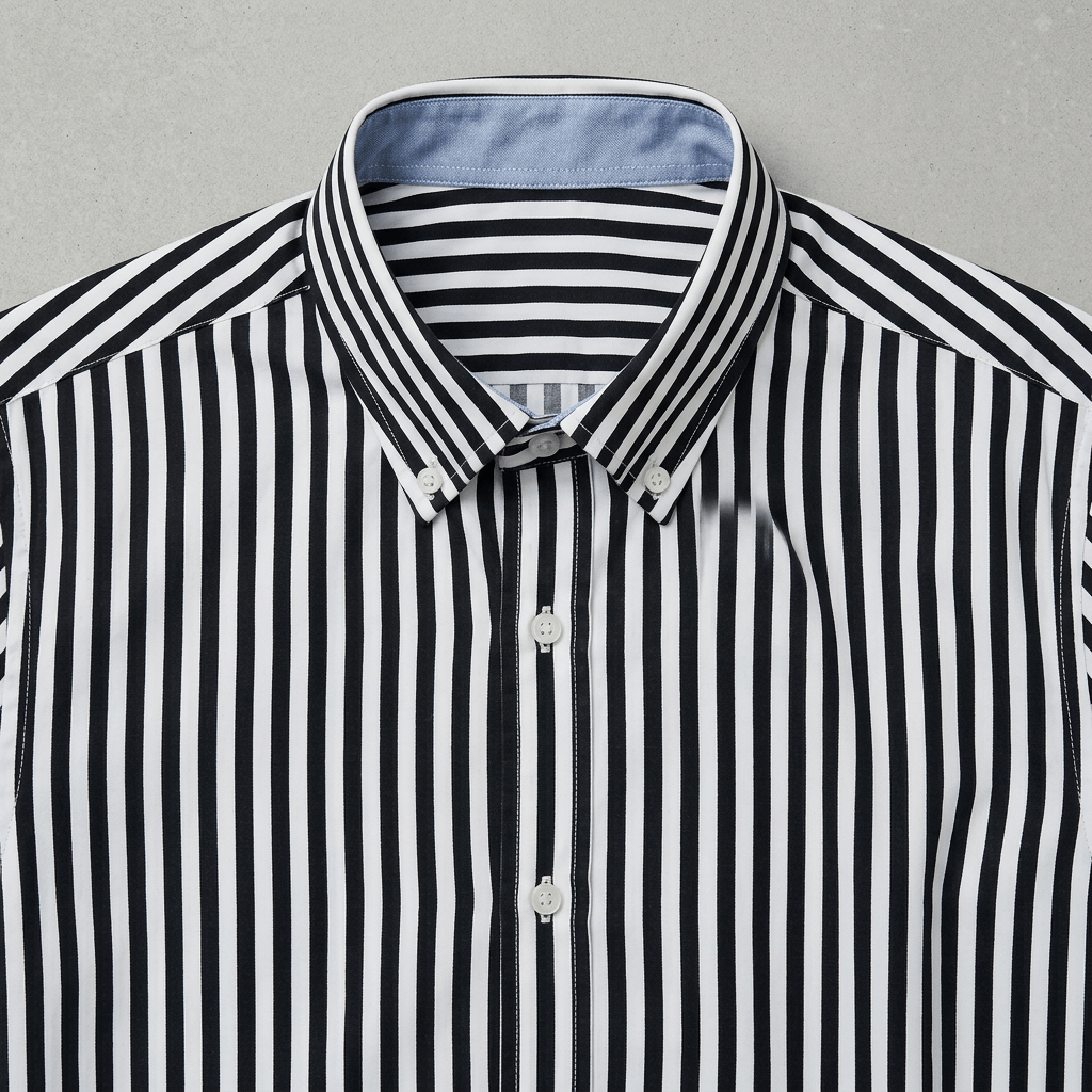 Maqiato | Men's Slim Fit Striped Cotton Shirt