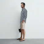 Maqiato | Men's Slim Fit Striped Cotton Shirt