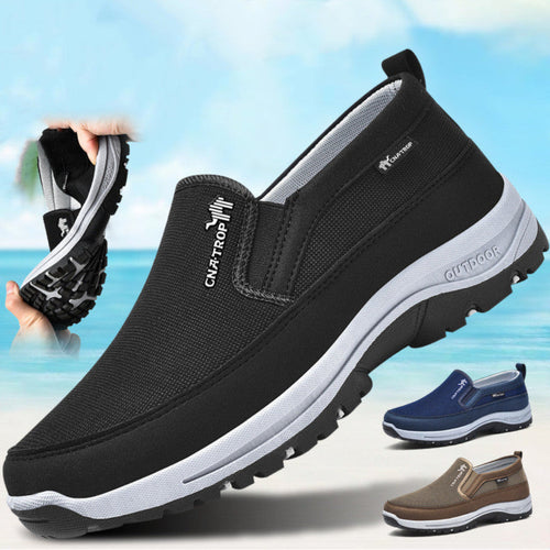 Lightweight Walking Sneakers with Mesh Upper