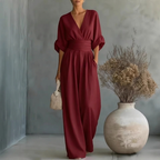 Short-sleeved Jumpsuit Womens