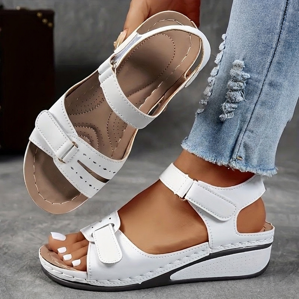 Thick Bottom Plus Size Strap Sandals