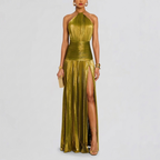 Women’s Elegant Halter Neck Party Dress